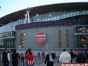 Arsenal - PSV: Emirates Stadium van buiten